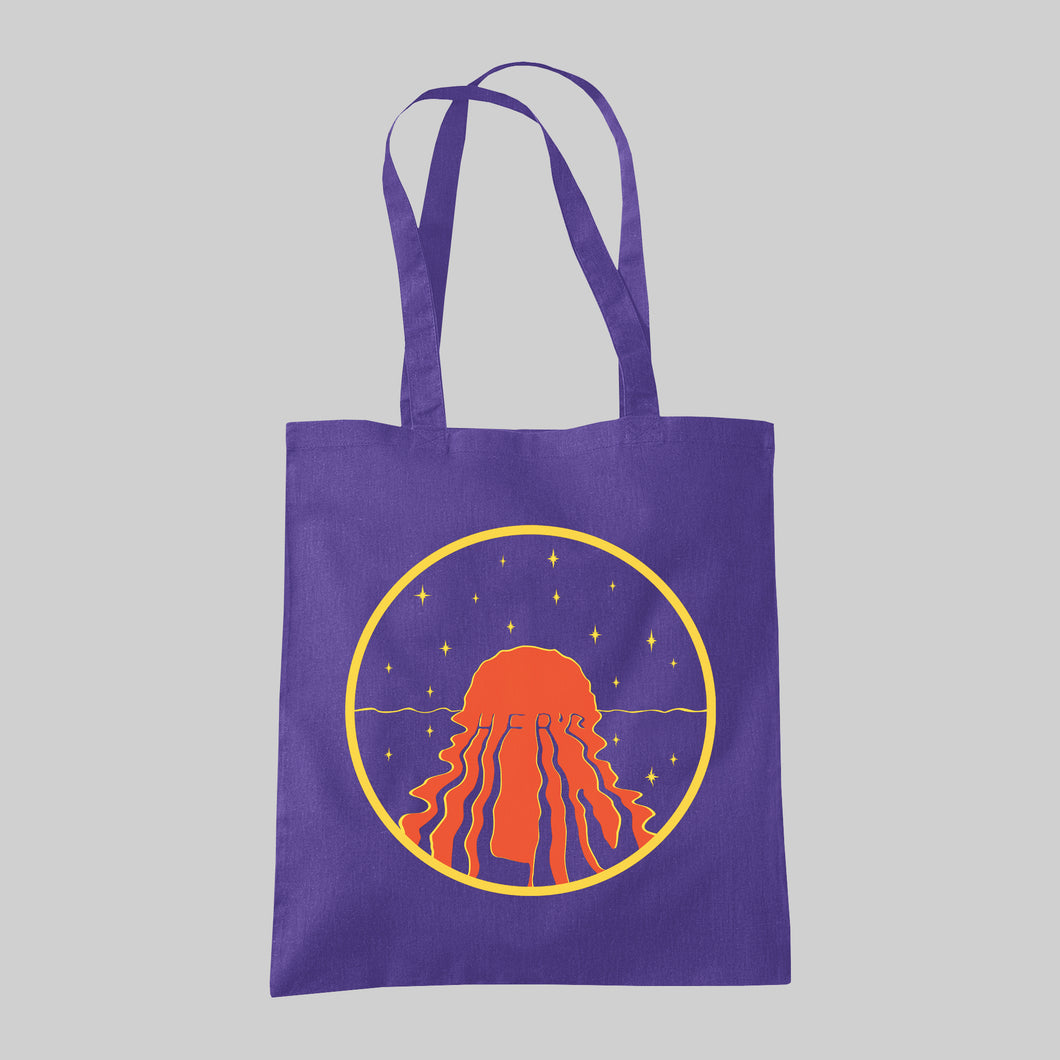 Her's - Sunset Tote Bag (Plum)